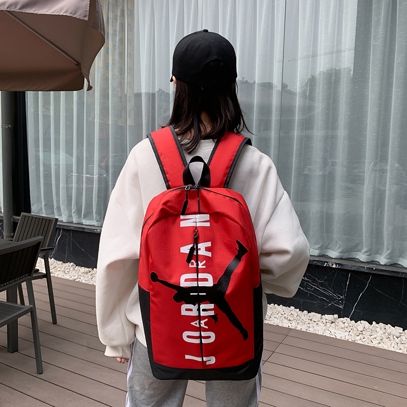 2020 Red Black White Air Jordan Backpack